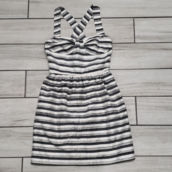 Leona by Lauren Leonard strapless mini - Picture 1 of 15